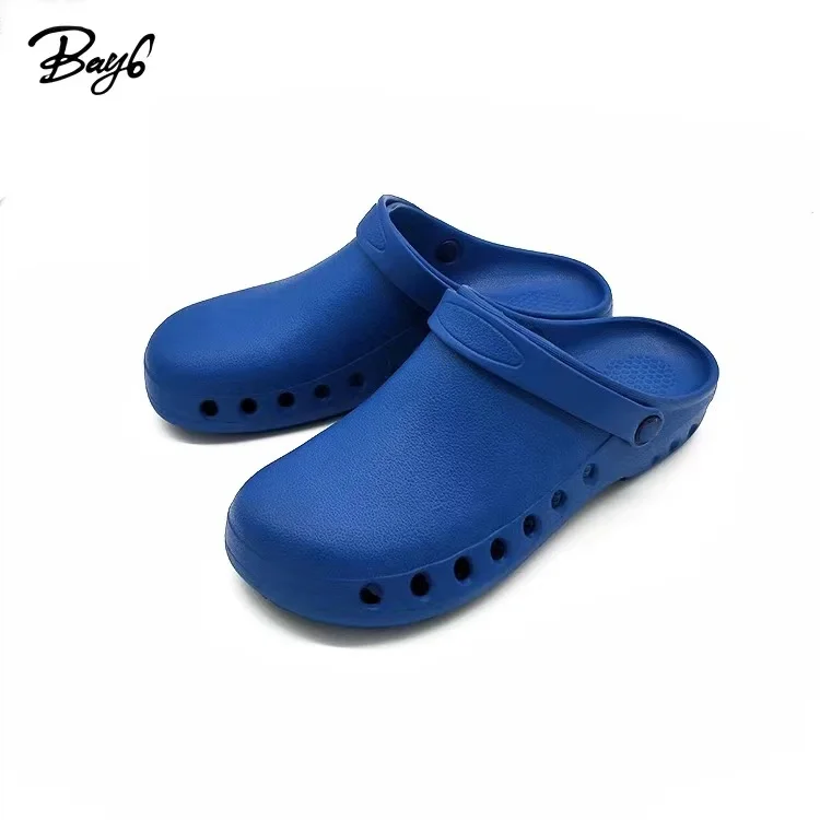 

Stock Wholesale EVA Light Weight Comfortable Environmental Medical Hospitals Clog Nurse Shoes, Customer's request