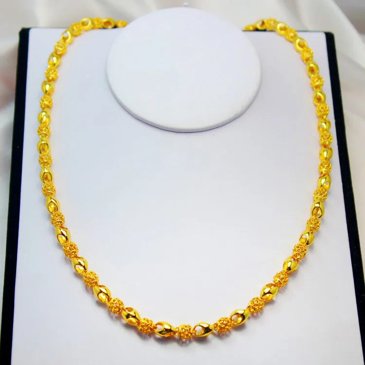 

Gold Plated Exquisite Necklace Suitable For Men And Women Men'S Jewelry Gifts