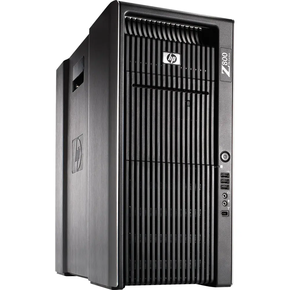 

China factory produce new design hp z800 workstation server with 120G SSD+1T HDD
