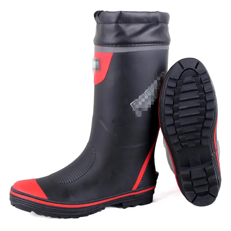 

Industrial Rubber Inner Cotton Construction Safety Boots For Men Work