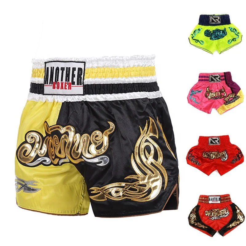 

Factory Custom Muay Thai Boxing Shorts Venom Training Shorts Mma Fitness Fight Boxing Sublimation Shorts, Customized color