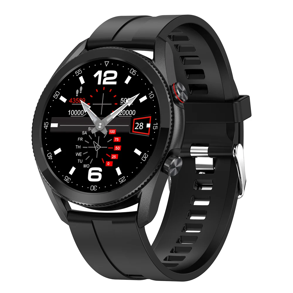 

2021 New L19 Smart Watch Full Touch Fitness Tracker GTS Smartwatch Call ECG PPG IP68 Waterproof Men VS L5 L8 Women No Camera Bar