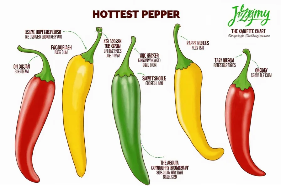 Current Hottest Pepper Chart: Verified Rankings & Safety Guide