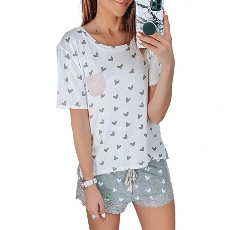 

Fashionable Woman Plus Size Set Cotton Casual Soft Leisure Homewear Lounge Wear Women's Sleepwear