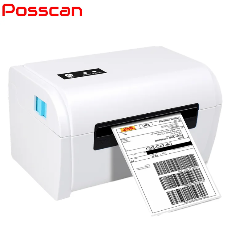 

POSSCAN USB Blue-tooth 4x6 Sticker Labels Printers Machine Thermal Shipping Barcode Label Printer