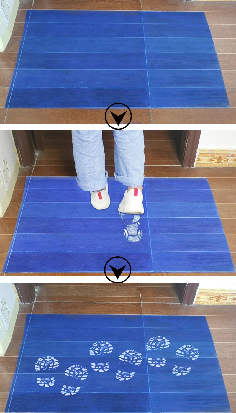 Adhesive Tacky Mat Sticky Floor Protection Clean Room Mat Pads For