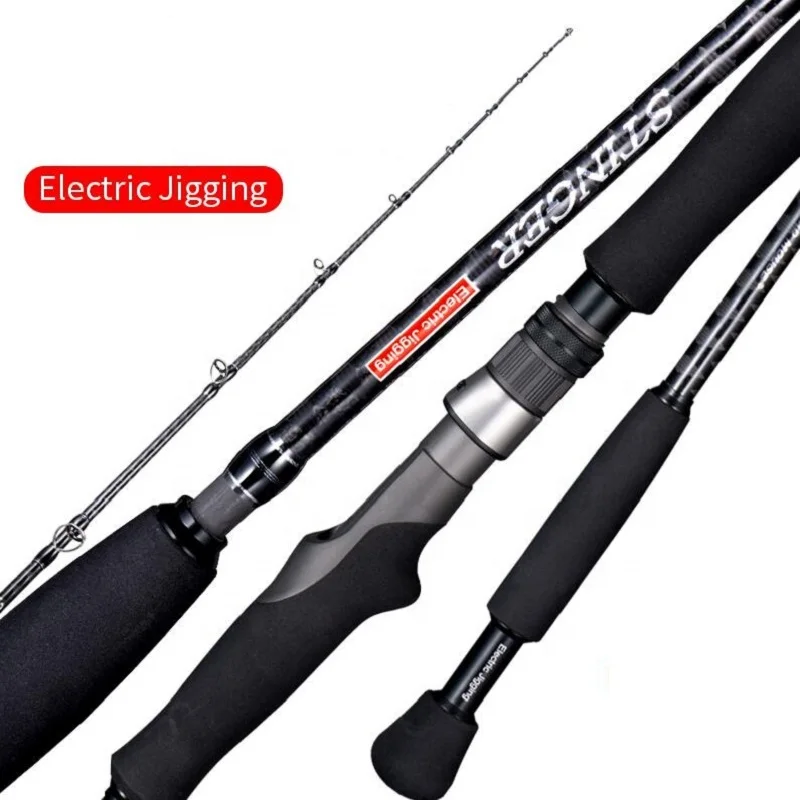 

Madmouse Stinger Electric Jigging Fishing Rod 1.9m 26-30kg Power Lure Max400 PE3-8 Japan Quality Saltwater Rod Boat Casting Rods