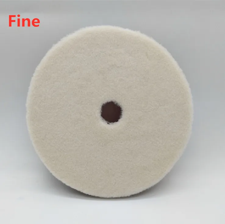 Short Hair Wool Buffing Pad,Wool Buffing Wheel For Heavy Cut For 3/4/5
