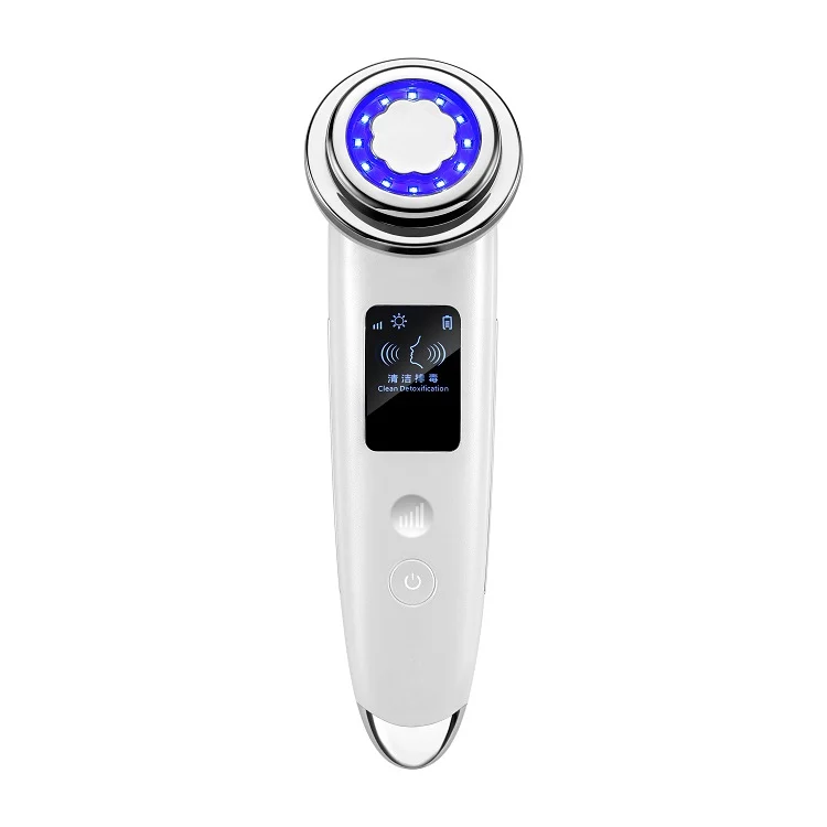 

And Skin Lifting Blue Light Therapy Lamp Facial Massager Kit Ultrasonic Beauty Instrument Ion