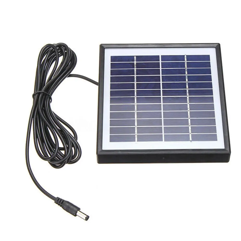 

Outdoor 3 Meters Cable 5W 12V Polysilicon Solar Panel Charger for Light Camera Solar Power Home Improvement Solar Panel