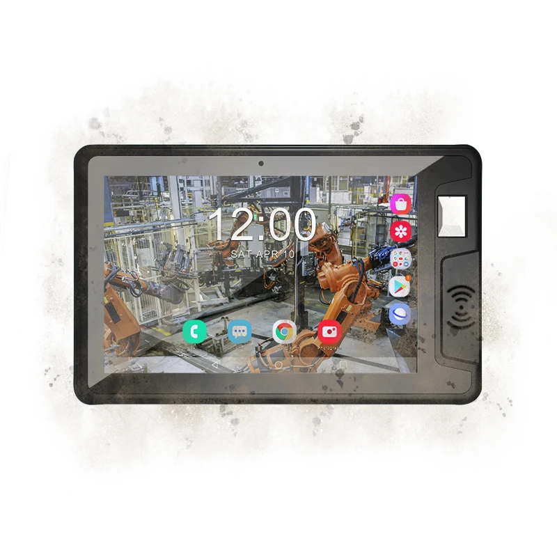 

10'' Pad 4G 5G WiFi NFC 10.1 inches Industrial Rugged Tablet, Black