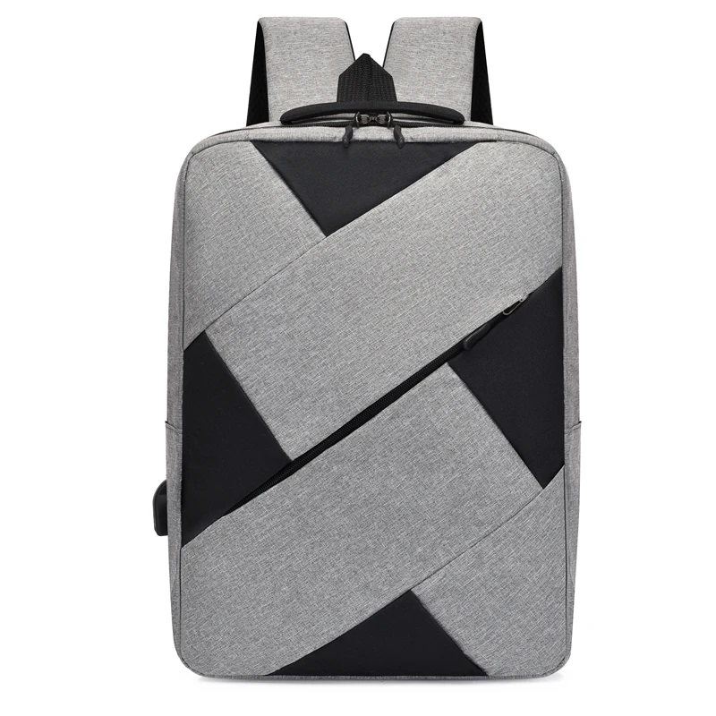 

New USB Colored Shoulder Bag Men's Leisure Computer Fashion Outdoor Travel Backpack
