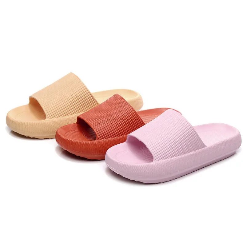 

High-grade waterproof feeling  yeezy 2021 summer women soft eva slippers, See colorways
