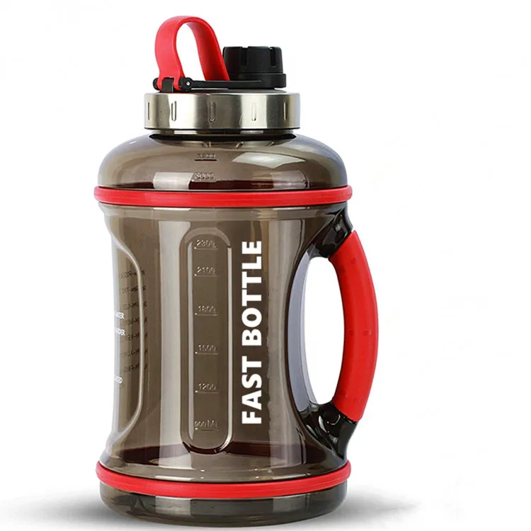 Reusable Leak Proof 108oz/3.2 Liter Gym Gallon Water Jug Sports