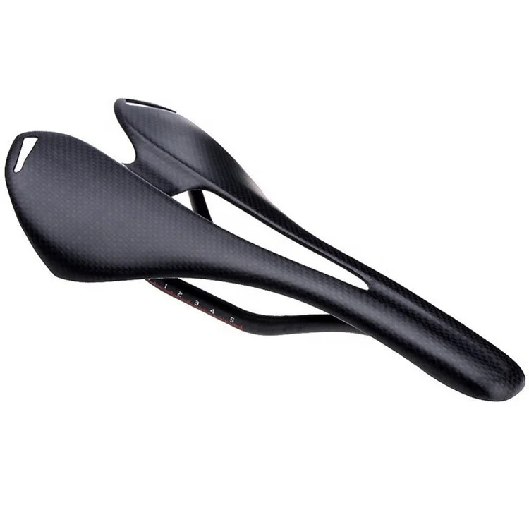 

Full Carbon Ultralight Road Bicycle Carbon Fiber Saddle Folding Bike MTB Cushion Seat Matte Glossy Black