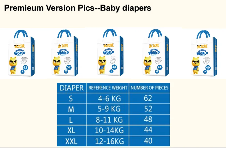 China Baby Diapers Supplier Diapers For Children cotton Baby Diapers Nappies
