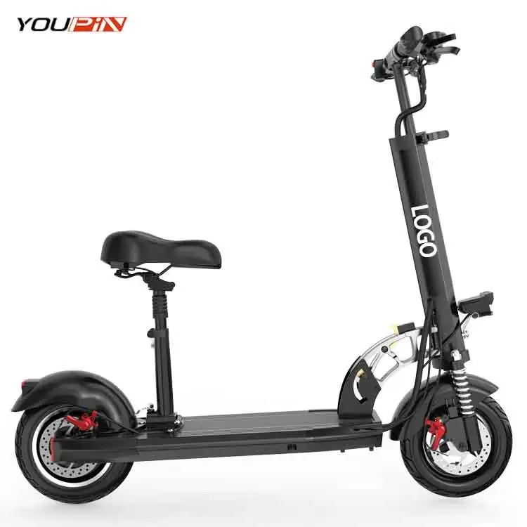 

Adult Folding electric scooter 500w 10inch 48V Electric Scooter with Removable seat VS M4