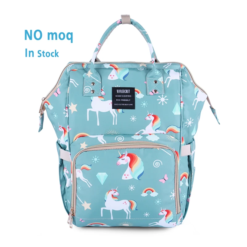 

OEM polyester mother nappy diaper bag 2021 vivisecret changing baby maternity backpack for mom
