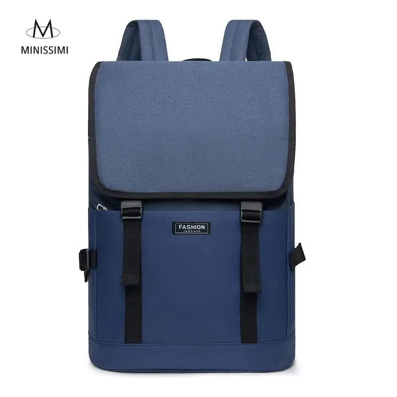 

2022 Fashion Bag Pack For Men Minissimi Brand Backpacks Business Nylon Travel Backpack For Men, Customized color