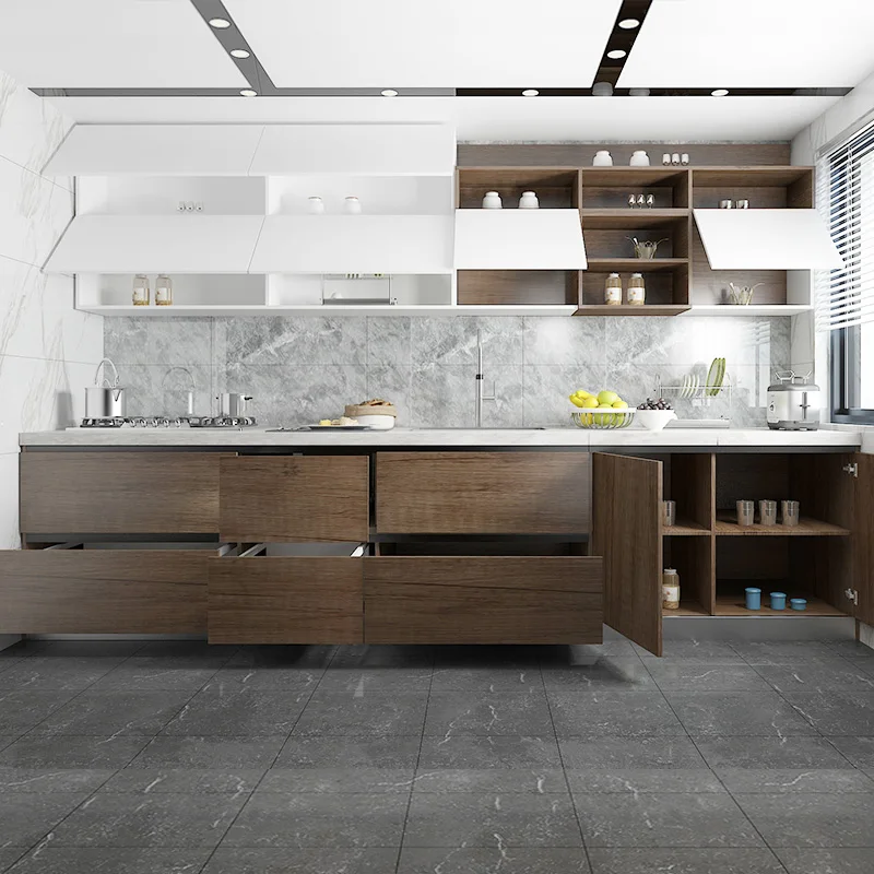 White Wood Grain Laminate Kitchen Buy Laminate Kitchen