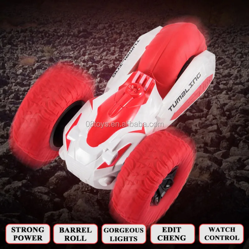 2.4ghz Programming Mode Three Wheel Double Roll 360 Degree Rotation