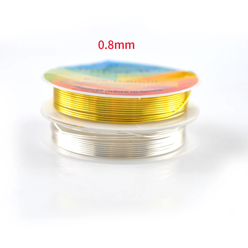 

High Quality DIY Accessories Material Color Retaining Copper Wire Winding Mold Bead Metal Wire