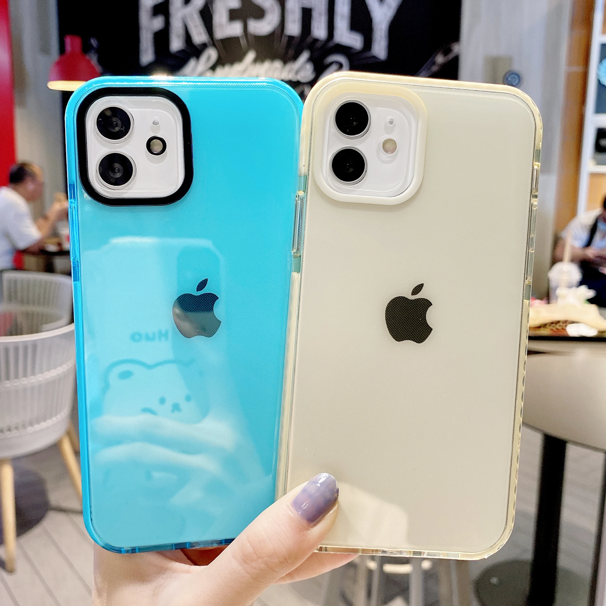 

High Quality Transparent Mobile Phone Case for iPone 12 Pro Max, 11 Pro Protective Soft TPU Clear Back Cover