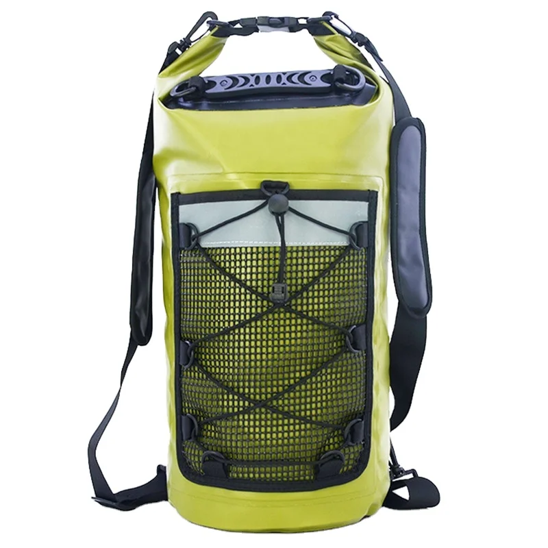 

Customized 5L 10L 20L 30L 40L 50L 60L Outdoor PVC Foldable Waterproof Ocean Pack Dry Bag Backpack Hiking Drybag, Black , gray , blue , yellow , green , orange