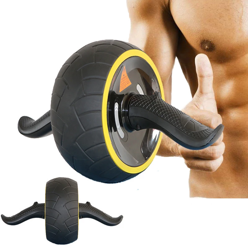 

Home FItness Abdominal Training Natural Rubber AB Zone Wheel Roller