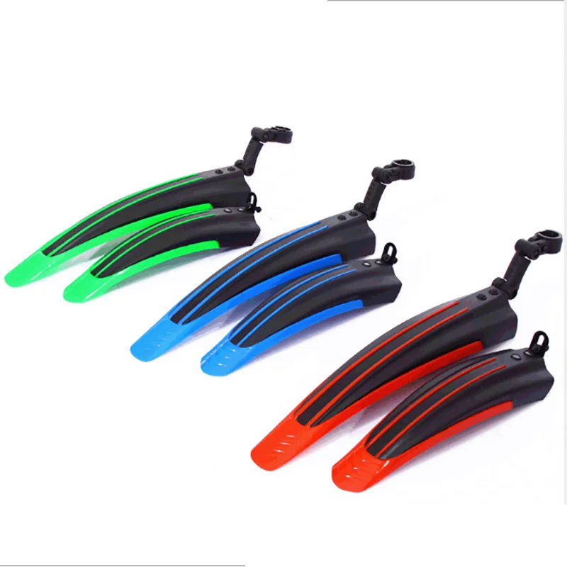 

mountain bicycle quick release system bike bicycle parts use mtb 20" 22" 24" 26" bicycle mudguard, White, black, orange, pink, green