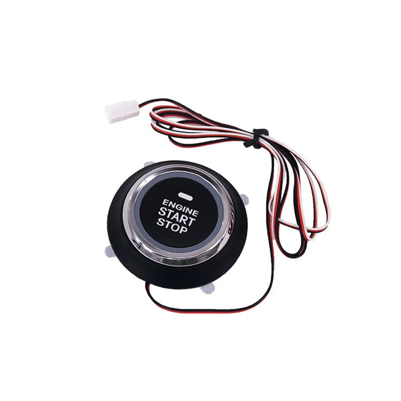 Universal Pke Passive Keyless Entry Push Button Start Stop 12v Button Engine Start Stop Auto Car