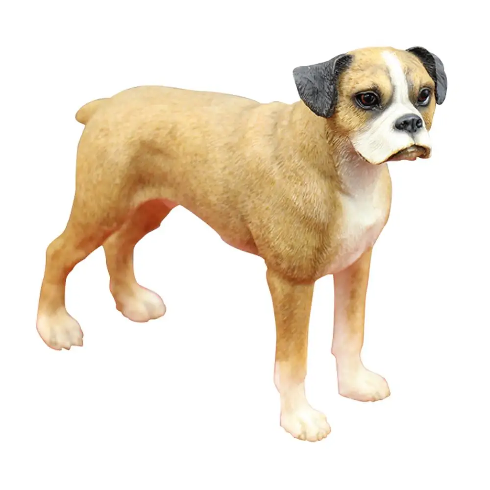 

Dog Giftwares Animal Wholesale Standing German Boxer Figurine, Shown in the picture