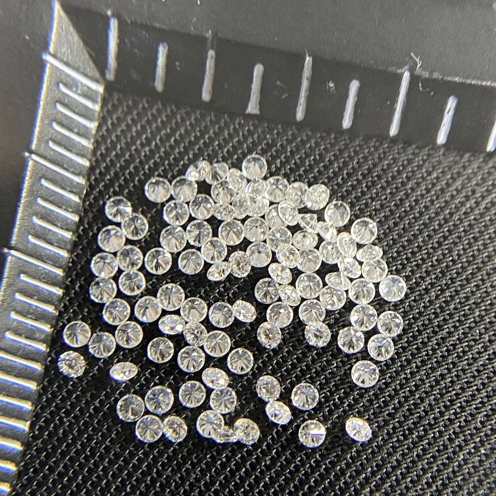 

Loose diamond 0.005 carat 1mm melee GH VS cvd diamond lab grown in india synthetic diamond rough