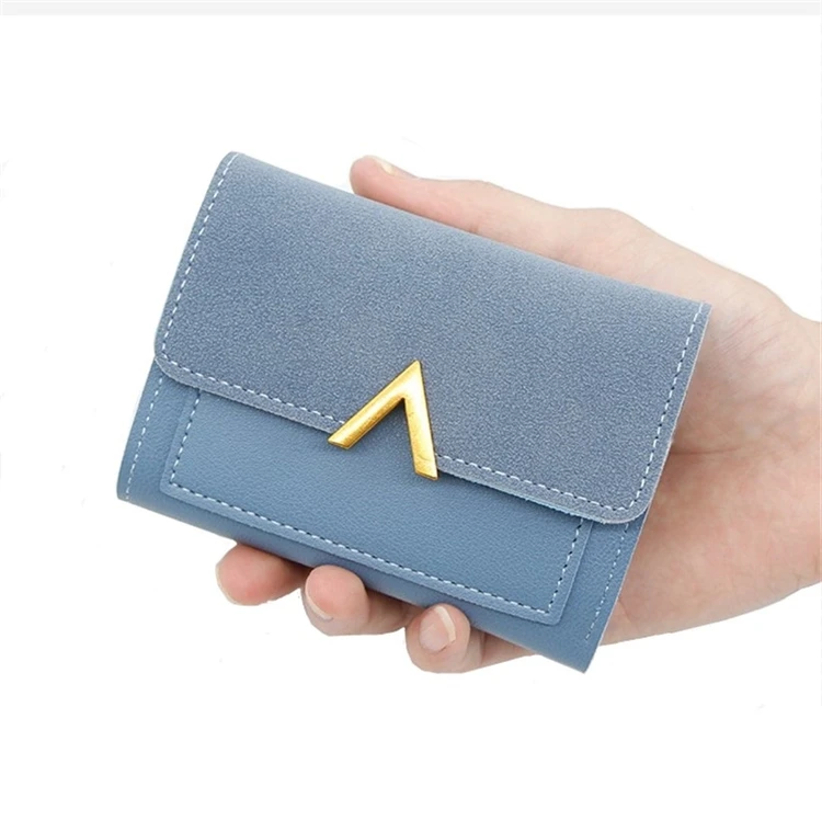 

fashion custom pu leather women coin purse small ladies designer credit card holder wallet wholesale, 7 different colors for choose