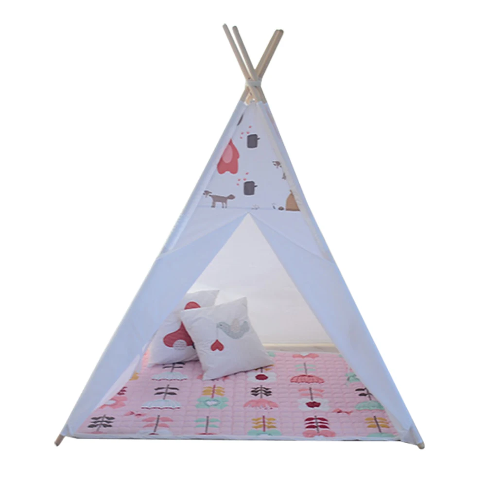 

Lovetree CE Approved Child Cotton Canvas Tents Teepee for Camping, Customized