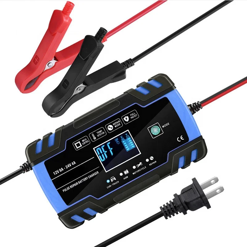 

12V24V multifunctional intelligent charger Motorcycle car truck universal charger repair charger