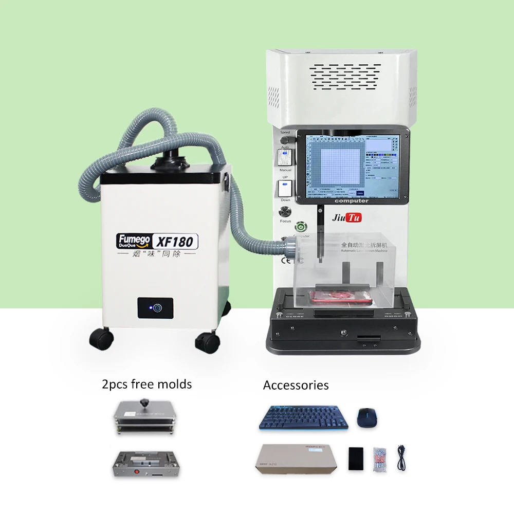 

Wireless Phone Control LCD Separator For iPhone 13 13mini 13pro 13promax Back Glass Laser Machine