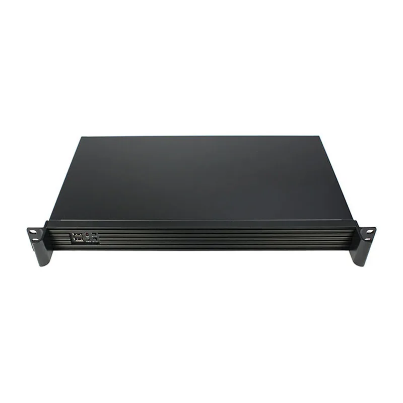 

1U 19 inch mini itx rackmount IPC server chassis industrial computer case hot sell