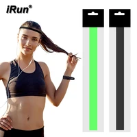 

iRun Super Absorbent Elastic Sports Headbands Silicone Nonslip Stretchy Sweat Bands Sweatbands for Running Basketball Fitness