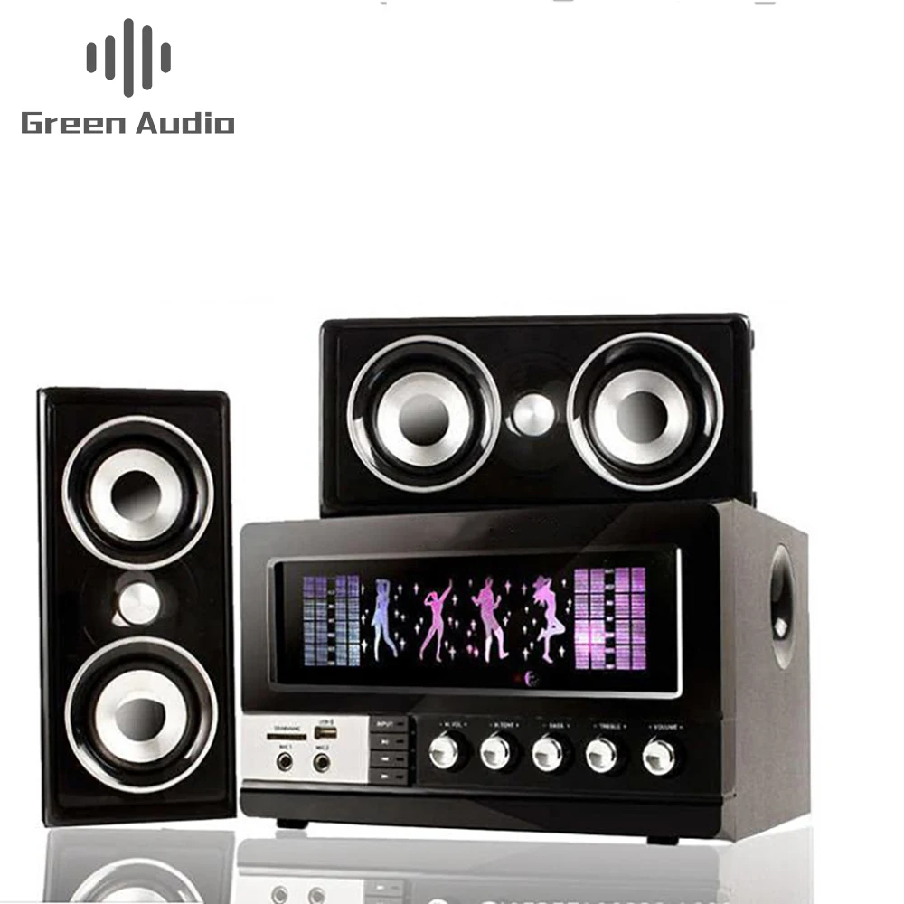 

GAS-6700 Factory direct BT speaker K song TV wooden audio home audio 2.1 multimedia computer speakers