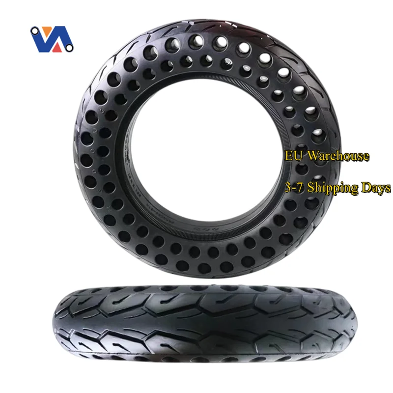 

New Image EU Warehouse E Scooter 10x2.125 Honeycomb Solid Tyre 10*2.125 Wheel Tyre For Electric Scooter Skate Board 10 Inch Tire