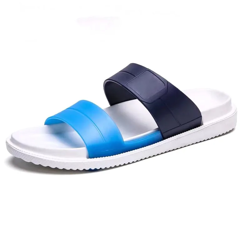 

Outdoor summer beach clear PVC jelly shoes clogs men sandals