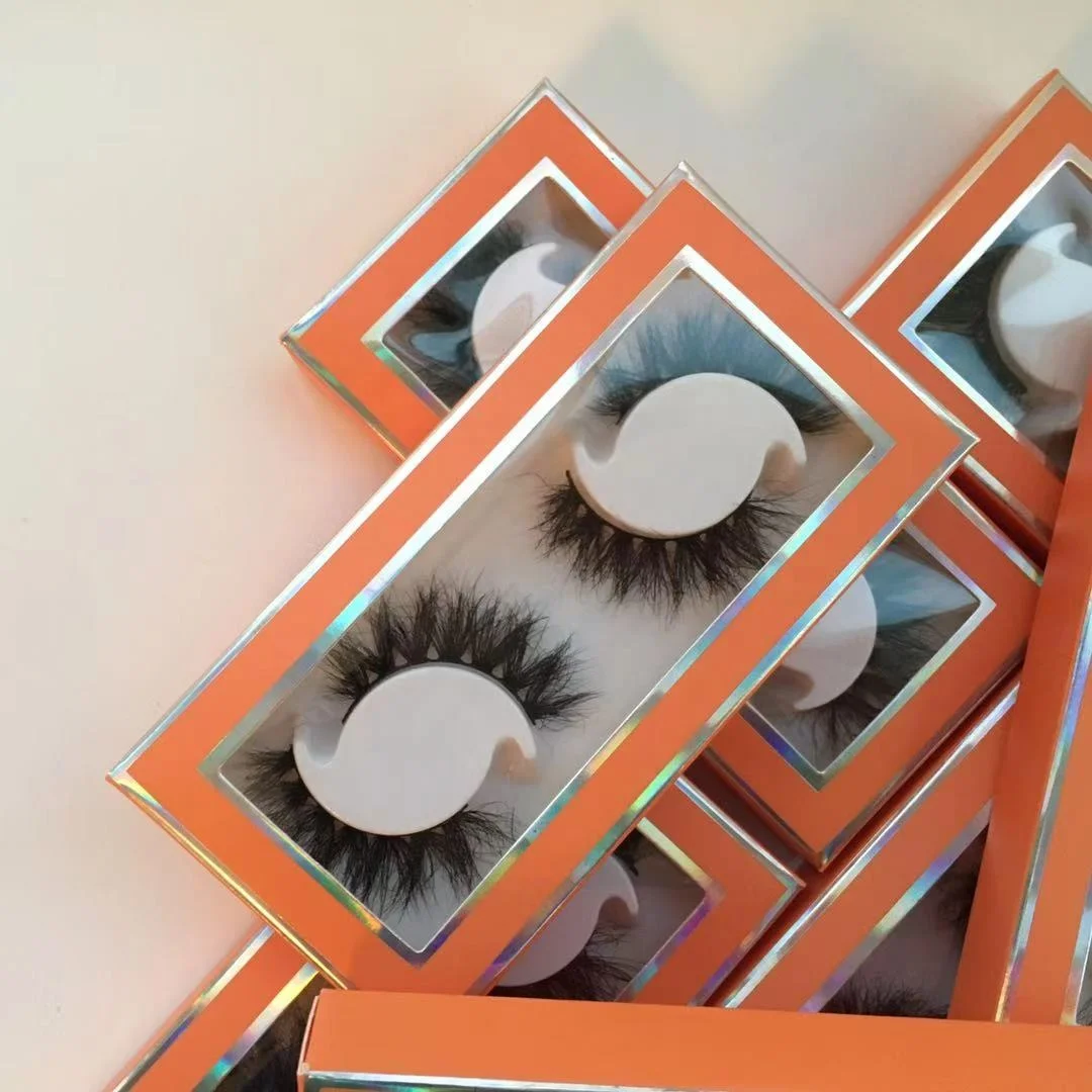 

Private Label Mink Lash Kit Two Pairs Of Cartons For Eyelashes Lashes Book, Black and colorful