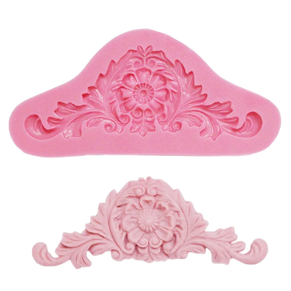

Brocade Crown Mold Cake Decorating Tool Durable Kitchen Accessories, As photo
