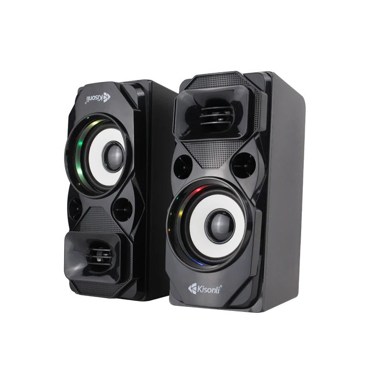 

Kisonli portable cool oem LED light usb loudspeaker