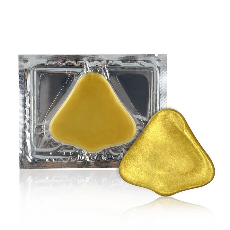 

Korean Cosmetics 100% Pure Gold Collagen Crystal Nose Mask