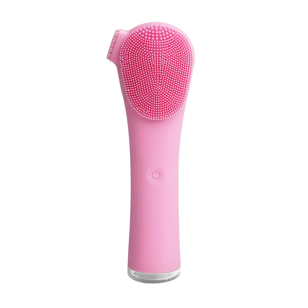 

Rechargeable ultrasonic skin scrubber pore vacuum suction sonic electric facial pore cleaner Face Care brush Device