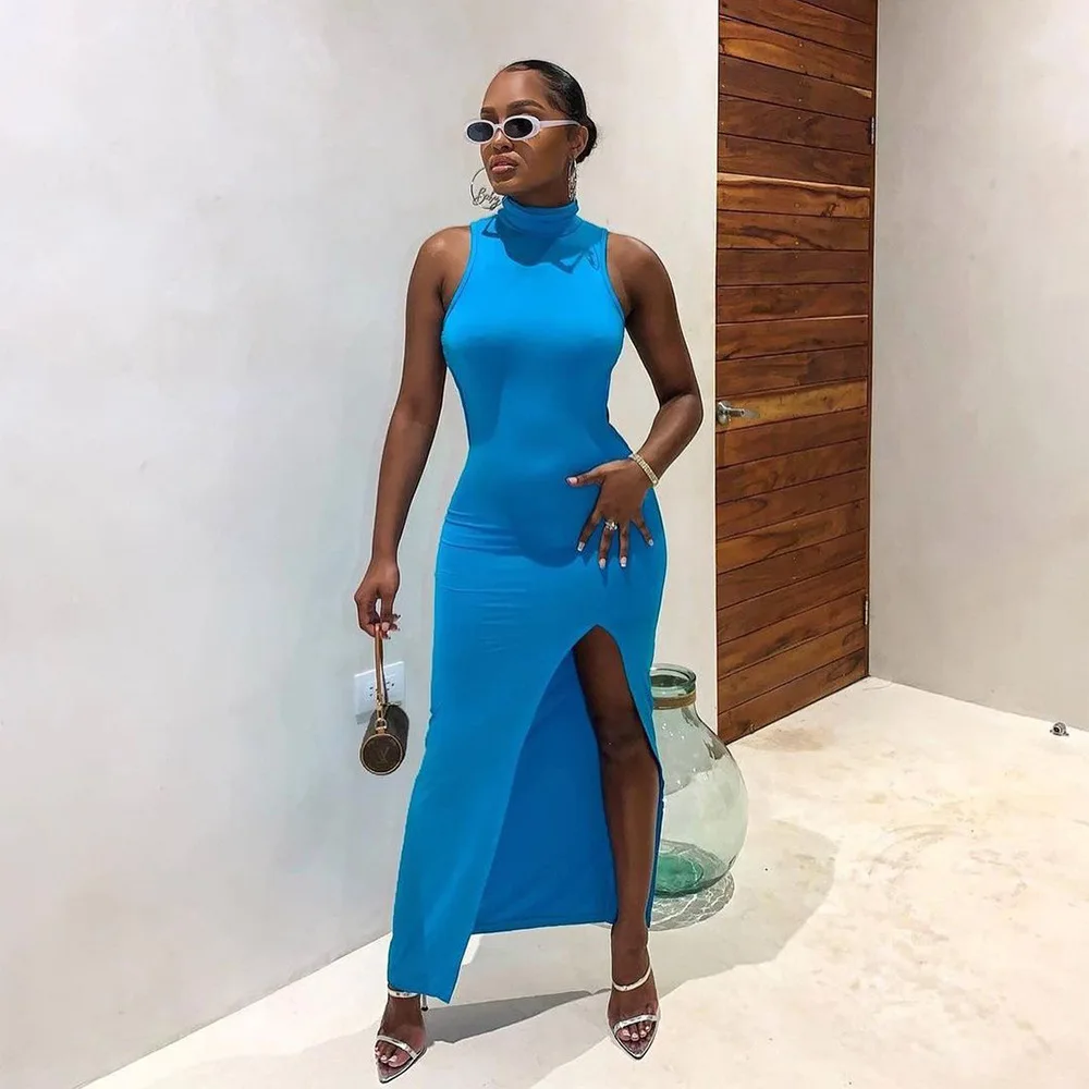 

2021 Summer Dress Personality Evening Dresses Sexy Slim Dress Women