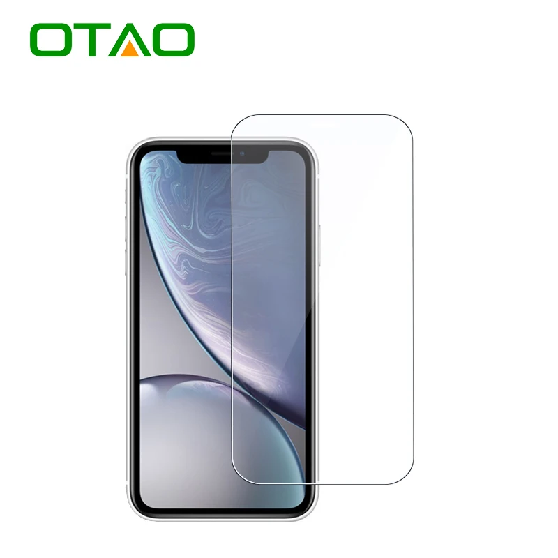 

OTAO Vidrio Templado Screen Protector Japanese Material 9H Flexible Tempered Glass Full Coverage Film Guard For Iphone 13 Xs X, Transparent