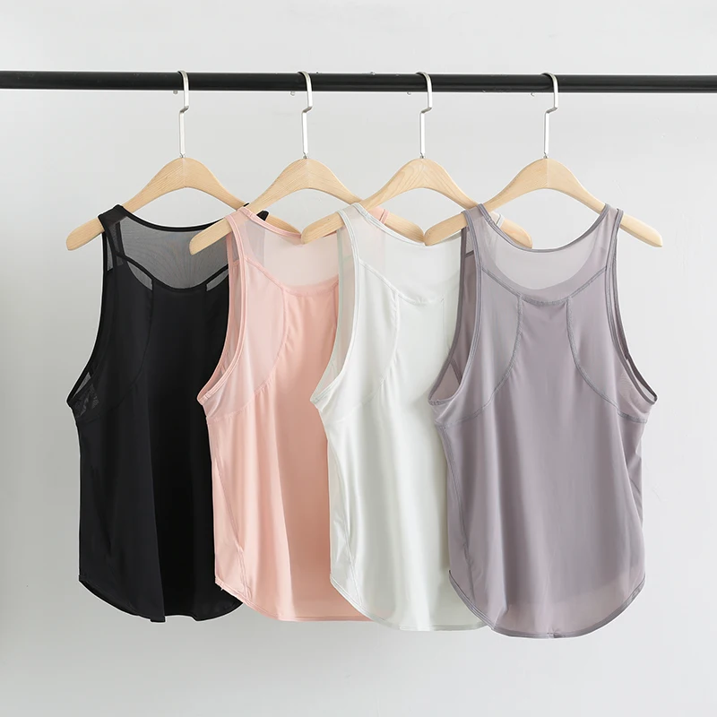 

Women Summer Loose Quick Dry Soft Training Tank Top